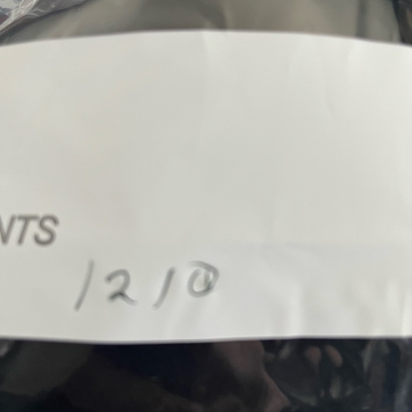 Black Skirt with Silver Embroidery - Picture 5 of 5